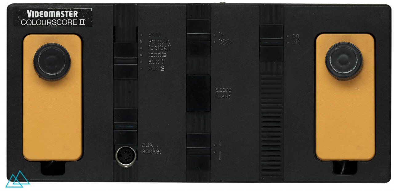 Top view dedicated video game console Videomaster Colorscore 2 VMV6