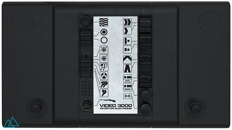 Top view dedicated video game console Interton Electronic Video 3000