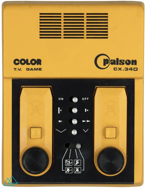 Top view dedicated video game console Palson CX 340